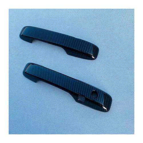 車外ドアハンドルカバー 用 ヴェゼル HR-V HRV 2021 2022 車のドアハンドル ドアボウル保護ガード トリムステッカー 衝突防止 傷防止プロテクター(Carbon C)