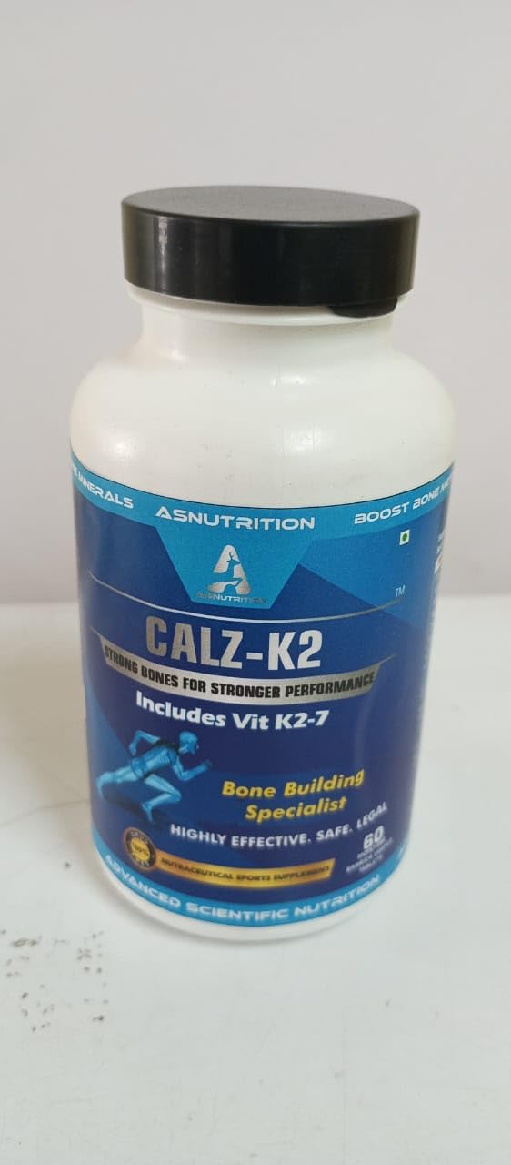 ASNutrition CALZ-K2 Nutraceutical Sports Supplement, 60 Tablets 2