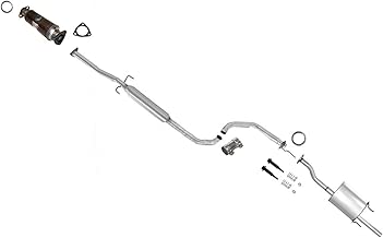 Exhaust System Conveter Resonator & Muffler Fits For Honda Civic 1999-2000 EX Si - coolthings.us