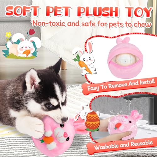 xinrongda Interaktives Hundespielzeug, Bewegendes Hundespielzeug Ball Elektrisch, Interaktiver Spielball für Hunde, Magic Ball mit Klang und Hüpferei, Haustier Hunde Trainingsball für Ostergeschenke