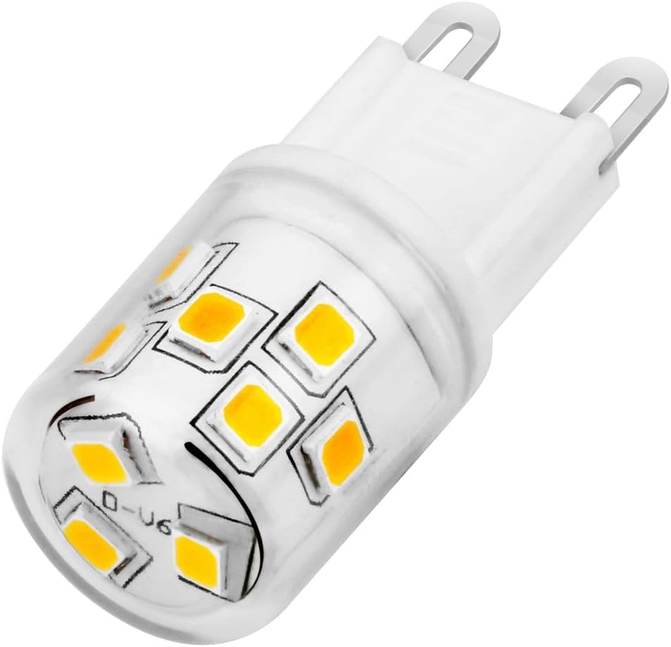 Newhouse Lighting 2.5w LED T4 Bulb G9 Base 3000k (4-Pack)