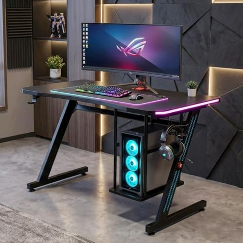 Table de Bureau Gaming LED MY SIT Idéale pour Setup Streamer - 2