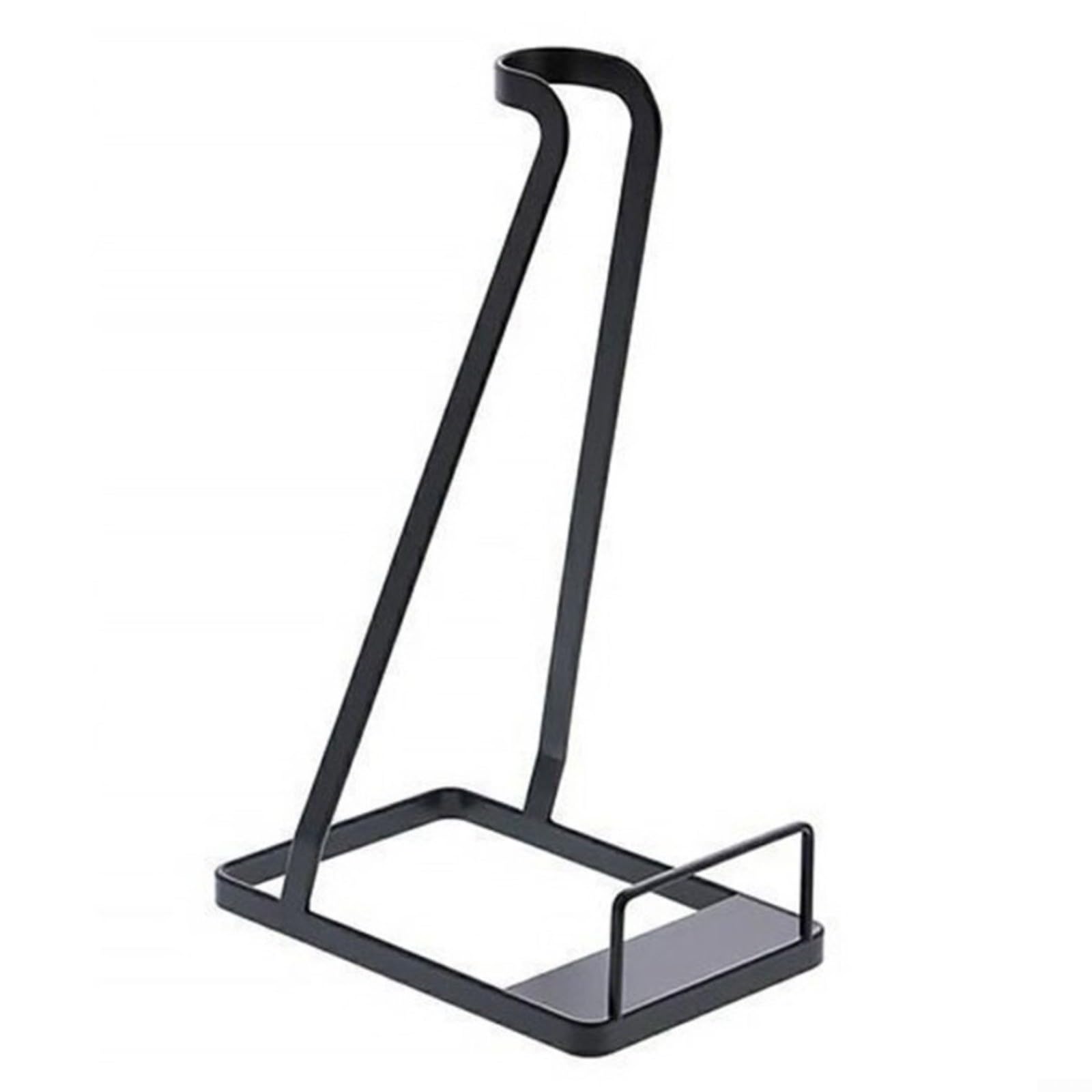 Supporto per aspirapolvere V6, V7, V8, V10, autoportante, senza trapano, base in acciaio al carbonio, nero, garage domestico (bianco)