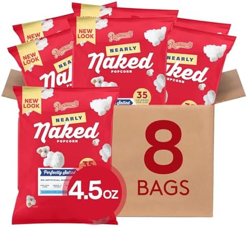 Amazon.com: Popcornopolis Gourmet Popcorn, Nearly Naked Perfectly