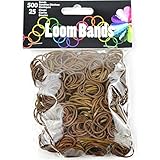 Touch of Nature 50625 Loom Bands, Coffee