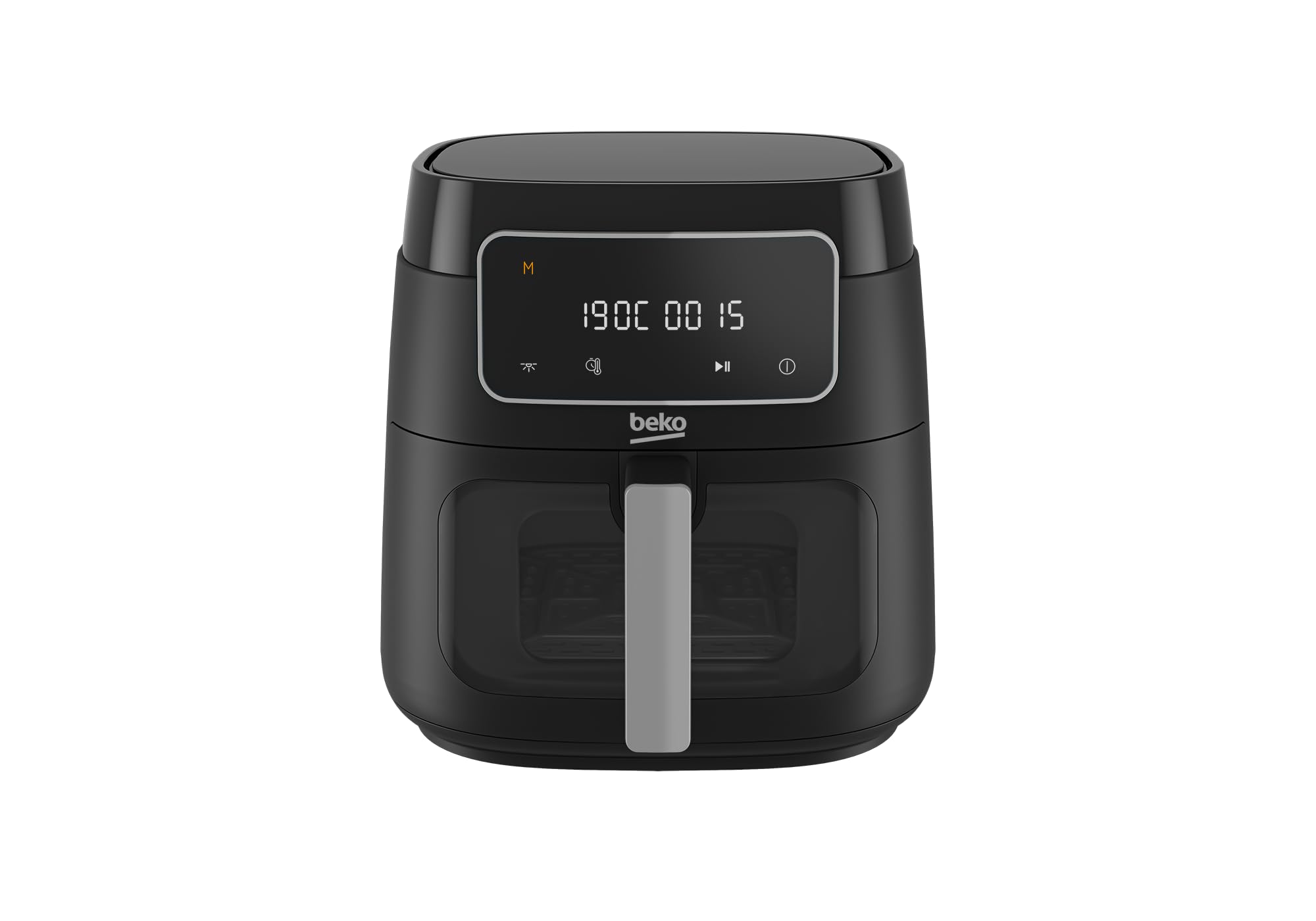 BEKO FRL3374B cyfrowa frytkownica powietrzna, moc 1750 W, 9 automatycznych programów gotowania, pojemność 7,6 l, powłoka nieprzywierająca