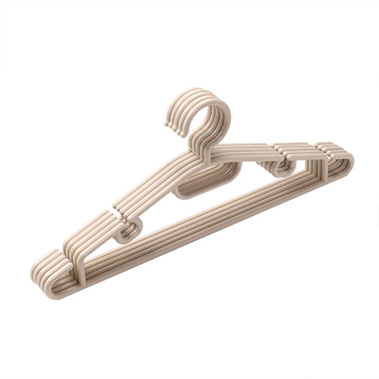 Ironheel 5pcs/Lot Plastic Hangers Durable Clothes Hanger Hook Design Drying Clothes Rack Multifunctional Hangers for Home Use