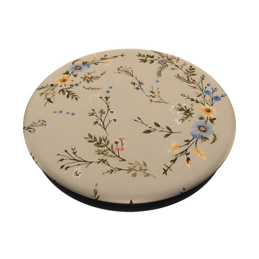 Mixed Flower Bouquet Floral Pattern Wildflowers PopSockets Adhesive PopGrip