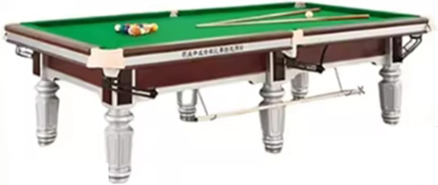 Billiard Pool Table, Professional Game Table for Home Game Room, Sturdy Construction with Complete Accessories Set