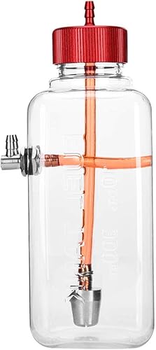 Miniatura 5 de Ejoyous Tanque de combustible de motor a control remoto, tanque de combustible de plástico transparente para avión RC control remoto, piezas de