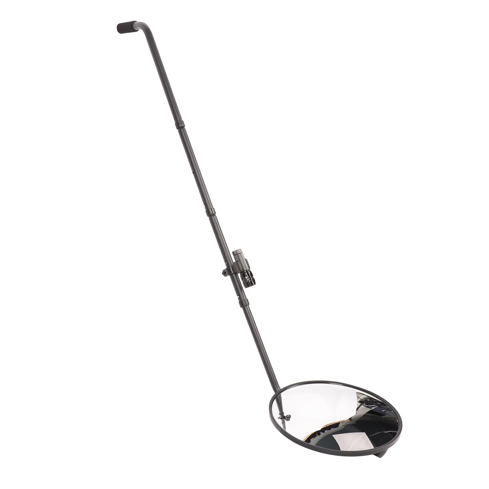 Lusterko Inspekcyjne Pod Pojazdem, Powiększenie 2X, Latarka LED, Regulacja 80-130CM, Kontrola Bezpieczeństwa Samochodów Osobowych, Ciężarówek, Sprzętu