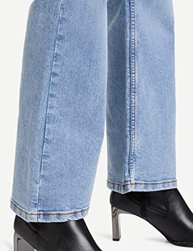 Image of Amazon Brand - Symbol Women Flared Bootcut Jeans (Mid Rise | Full Length) (Available in Plus Sizes)