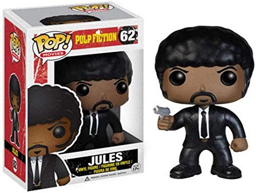 ¡Popular! Pulp Fiction - Figura de Vinilo Coleccionable de Jules de la Serie Classic Movies Cover