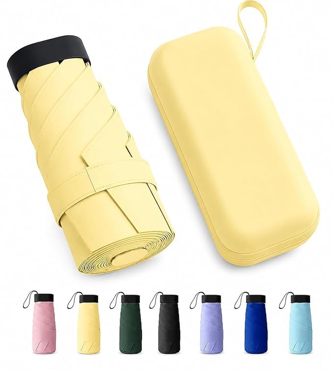 Image of TEKCOOL Umbrella, UV Big Size Umbrella for Sun Protection Rain Windproof Strong Large 3 Fold For Men Women Kids Boys Girls Perfect & Stylish Windproof & Compact''