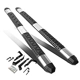 DNA MOTORING STEPB-5A-002-SS Nerf Bar Running Board (02-09 Dodge Ram Crew Cab), 1 Pack