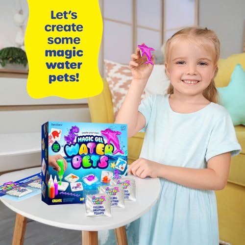 Image of Aqua Fairy Water Pets Solution Refill - 3 Pack Magic Elf Toy Powder Kit - Optimized Solution for DIY Squishy Maker Set - Make Your Own Squishes Toys Craft - Compatible with Most Water Gel Kits