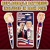 Talking Donald 45-47 Victory Pen - Speaks 8 Lines in Trump's Real Voice - Stocking Stuffers for Men - Funny Political Gag Gift or Republican Birthday Gifts for Men, Dad & Fathers (45-47) #4