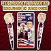 Donald Trump Talking Pen - Press His Hair & Hear 8 Real Voice Quotes - Funny Political Gag Gift for Men, Unique Trump Gifts, Novelty Desk Toy & Office Conversation Starter (Trump 45-47 Edition)