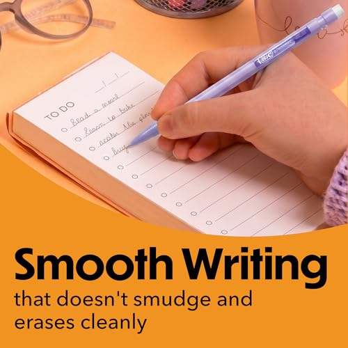 Image of BIC Xtra-Smooth Mechanical Pencil with Eraser, Medium Tip (0.7mm), Set of 40pcs for School Supplies, Office Supplies