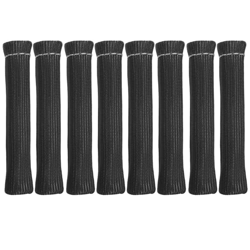 Manchons pour bougie d'allumage protection thermique en fibre noire pour trajets sereins