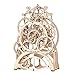 Robotime 3D Assembly Puzzles Wooden Mechanical Gears Decor Laser-Cut Pendulum Clock Model Kit Best Engineering Toys for Teens