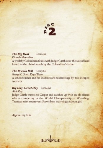 The Virginian - Complete First Season on 10 DVDs - Limited Edition Embossed Collector's Tin! Plus Bonus Interview DVD!