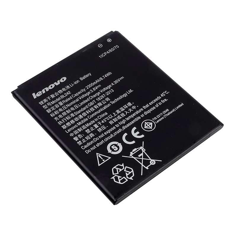Image of Original BL242 Battery for Lenovo A6000 / K3 / K30-W / A3860 / A3580 / A3900 / A6010 (2300mAh) battrey with 6 Month Warranty*** (R216)