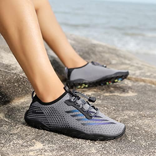 Whatseaso Mens Womens Water Shoes Quick Dry Barefoot Aqua Sports