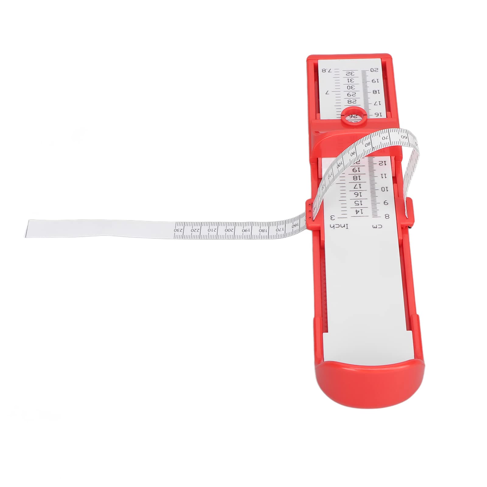DNEIShoe Sizer, Safe High Strength Easy Carrying Foot Measuring Device ABS PP Wide Range Practical for Home