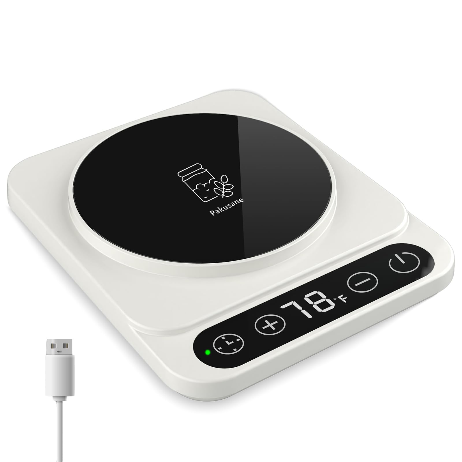 Sourdough Starter Warmer 2.0 with USB Adapter Kitchen, Accurate -35°F Thermostatic Control (45-80°F), Auto Heat On/Off, 12 Hour Timer, Game Changer for Home Baking