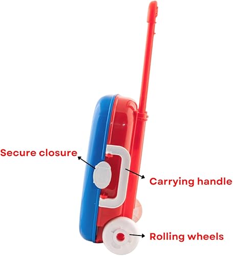 Miniatura 5 de Marvel Spiderman - Juego de actividades de color y rollo con estuche de transporte, calcomanías y suministros de arte