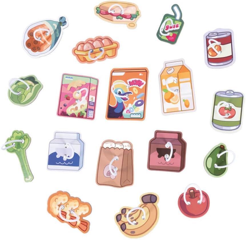 Image of 8TH Wonder BLUEY Wooden Grannies Sorting Set