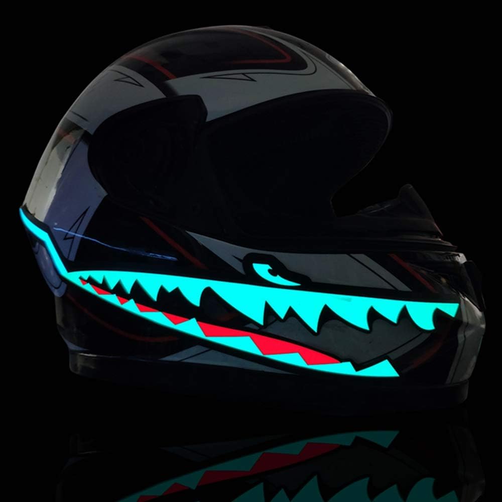 Vagary Shark Style Helmet Strip Light Night Signal Luminous