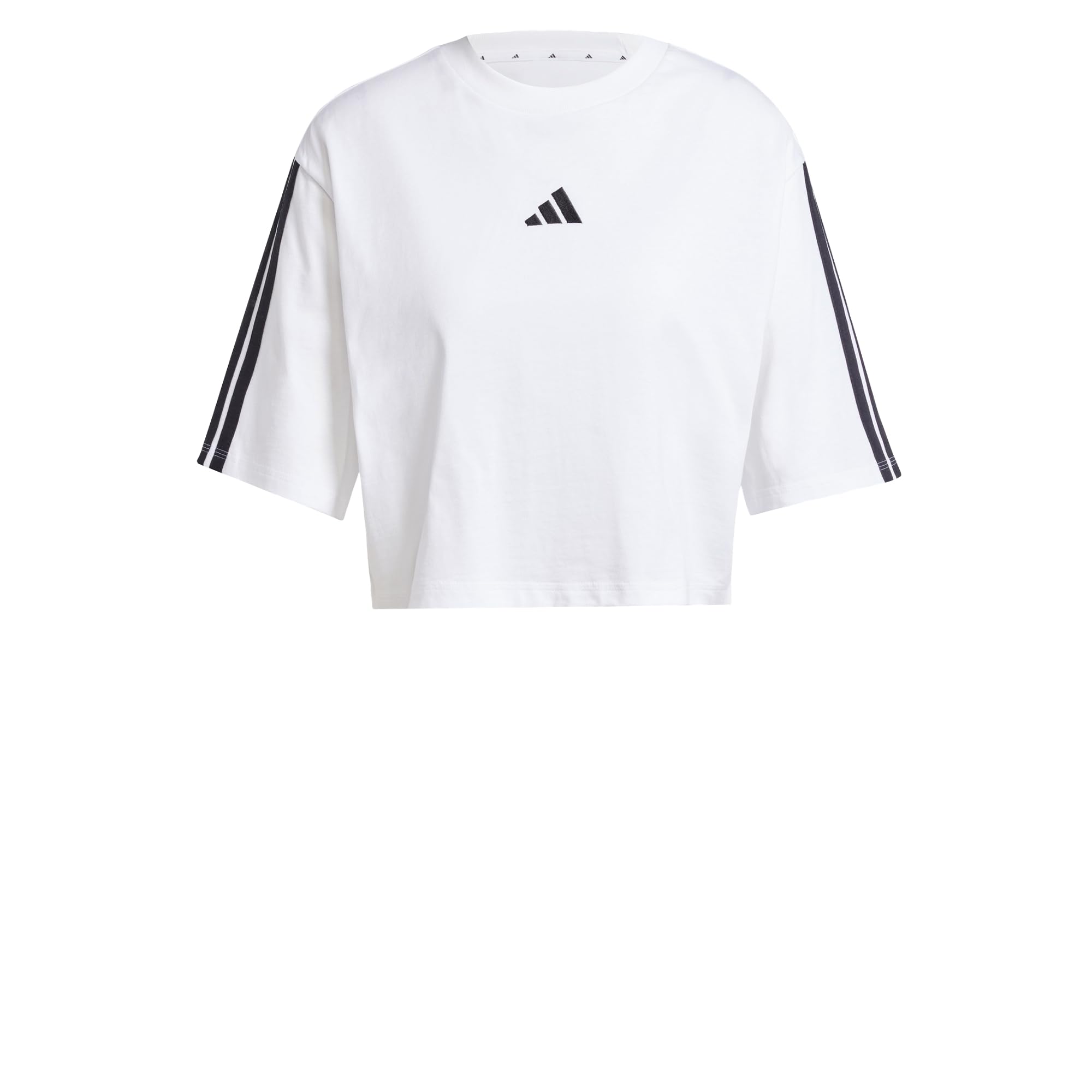 Adidas Mujer Essentials 3-Stripes Cotton Loose T-Shirt