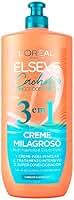 L'Oréal Paris Elseve Creme para Pentear Milagroso 3 Em 1 Cachos Longos Dos Sonhos, com Ácido Hialurônico e Óleo de Rícino, 500ml