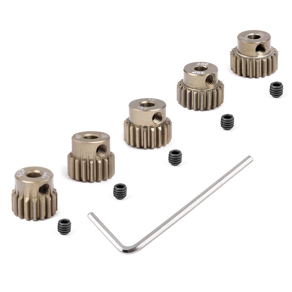 Amazon.com: Hobbypark Metal 7075 Aluminum Alloy 48P Pinion Gear
