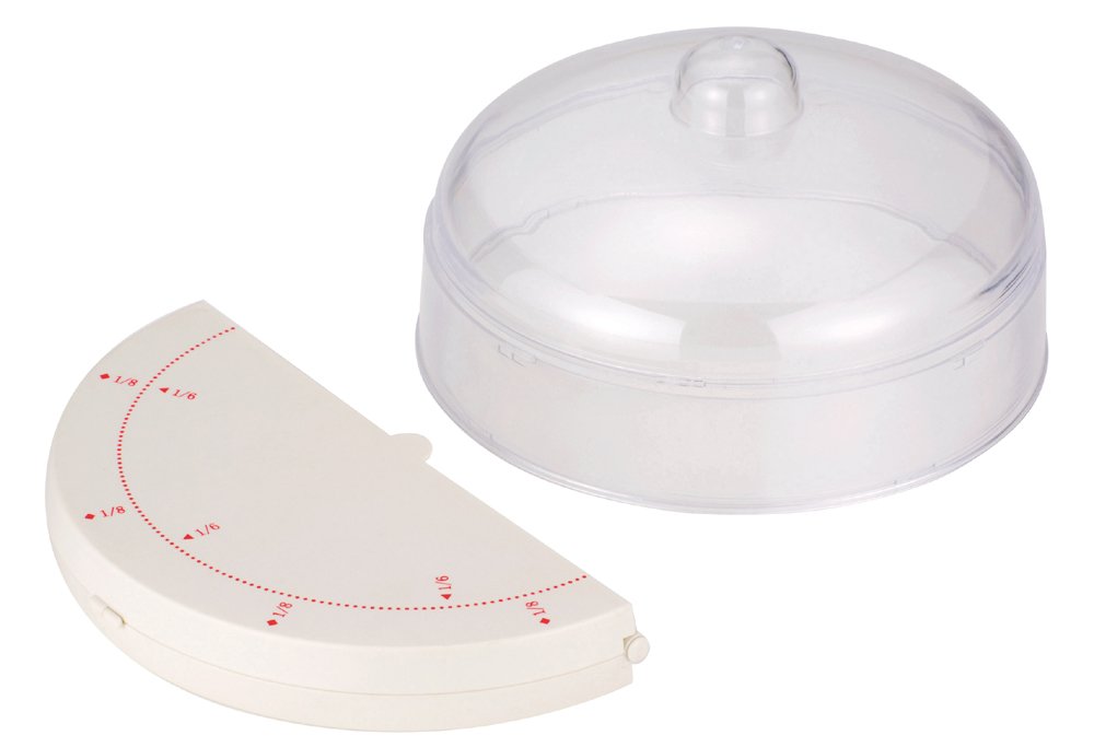 Amazon｜パール金属 EEスイーツ 収納性に ケーキ 保存カバー&回転台 D