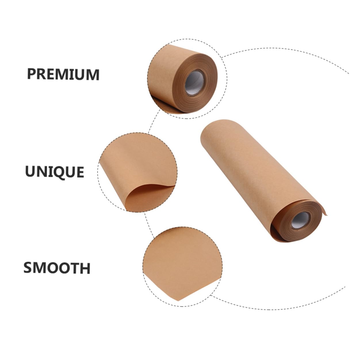 NOLITOY Kraftpapier zum Verpacken Geschenkpapier für Blumendekorpapier Vielseitig für Kunsthandwerk Diy-projekte und Anlässe Wie Weihnachten Geburtstage und Hochzeiten