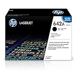 HP 642A (CB400A) Black Original LaserJet Toner Cartridge (Packaging may vary)