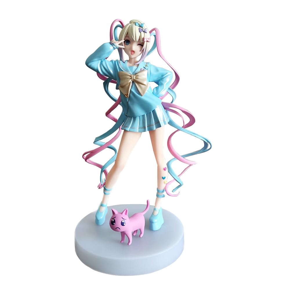 Zhongkaihua NEEDY GIRL OVERDOSE Figure 20CM Anime Girl KAnge Anime Figure Standing PVC Model Statue Home Desk Decoration Desktop Display Collectible Gifts For Adult — image 1