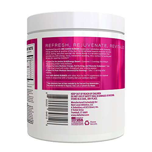 Her Thermogenic Amino Women's Pre Post & Intra Workout Booster (Hawaiian Sunset,30 Servings) Bcaa Essential Amino Acids, Caffeine, & Electrolytes- Max Your Workouts W Sustained Energy-Vegan,Sugar Free #TOP7