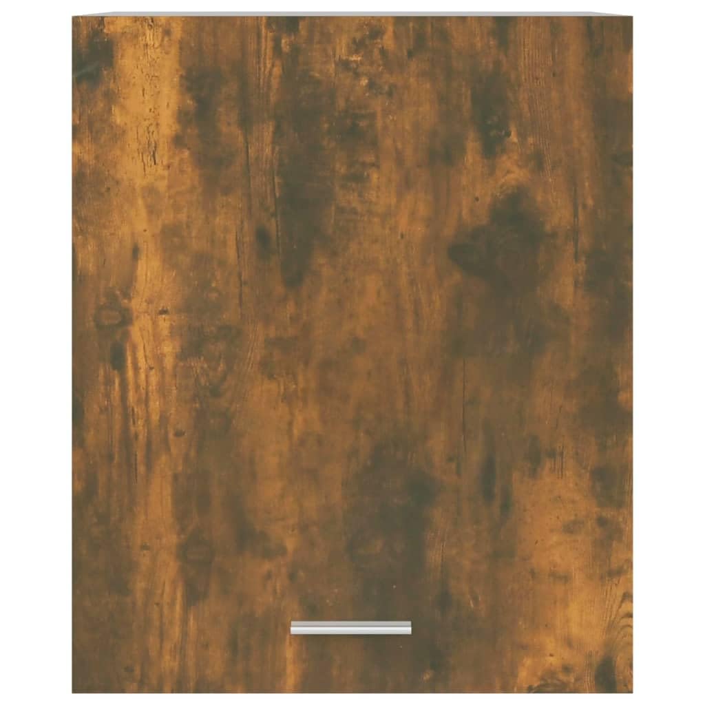 Générique Armoire Murale de Cuisine Lyon en Chêne Fumé, Bois d'Ingénierie, Design Élégant, 50 x 31 x 60 cm, Parfaite pour des Espaces Réduits