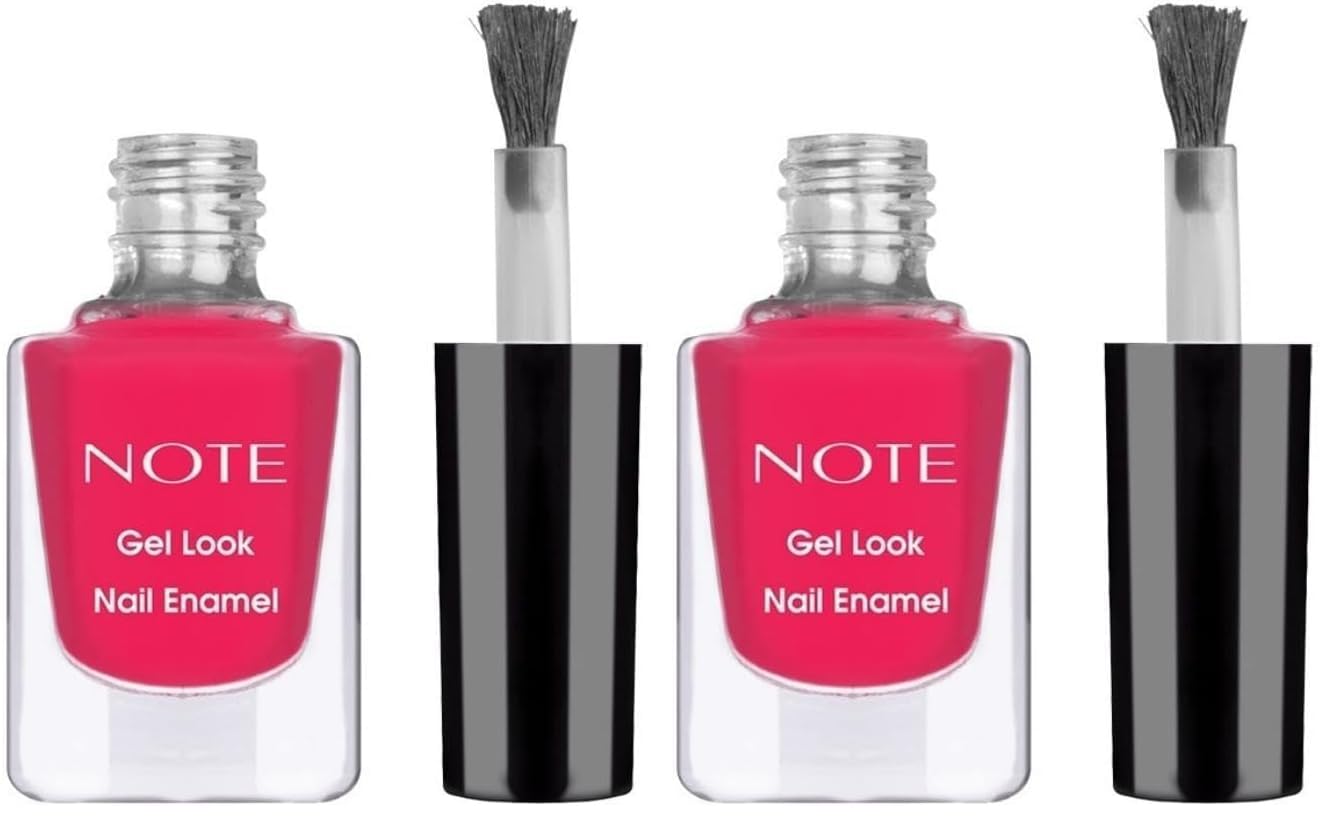 Note Gel Look Oje 09 Deep Fuschia, Pembe (2 paketi)