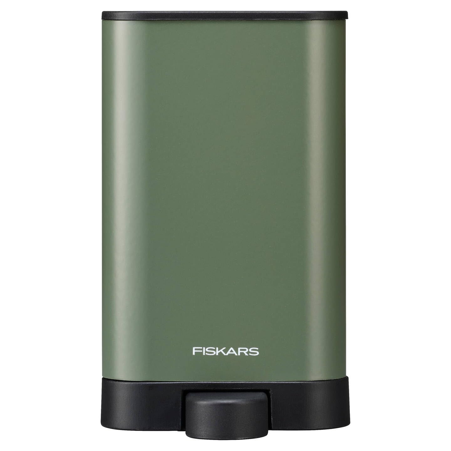 Fiskars Cesoie per Piante con Supporto, Cura delle Piante Urbane, Per Tagli Netti su Piante da Interni e Fiori, Lunghezza Totale 18,8 cm, Acciaio Inox/Plastica, Verde Scuro/Nero, 1075316