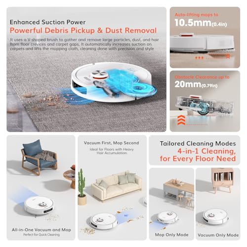 ILIFE T60s AI Robot Vacuum & Mop