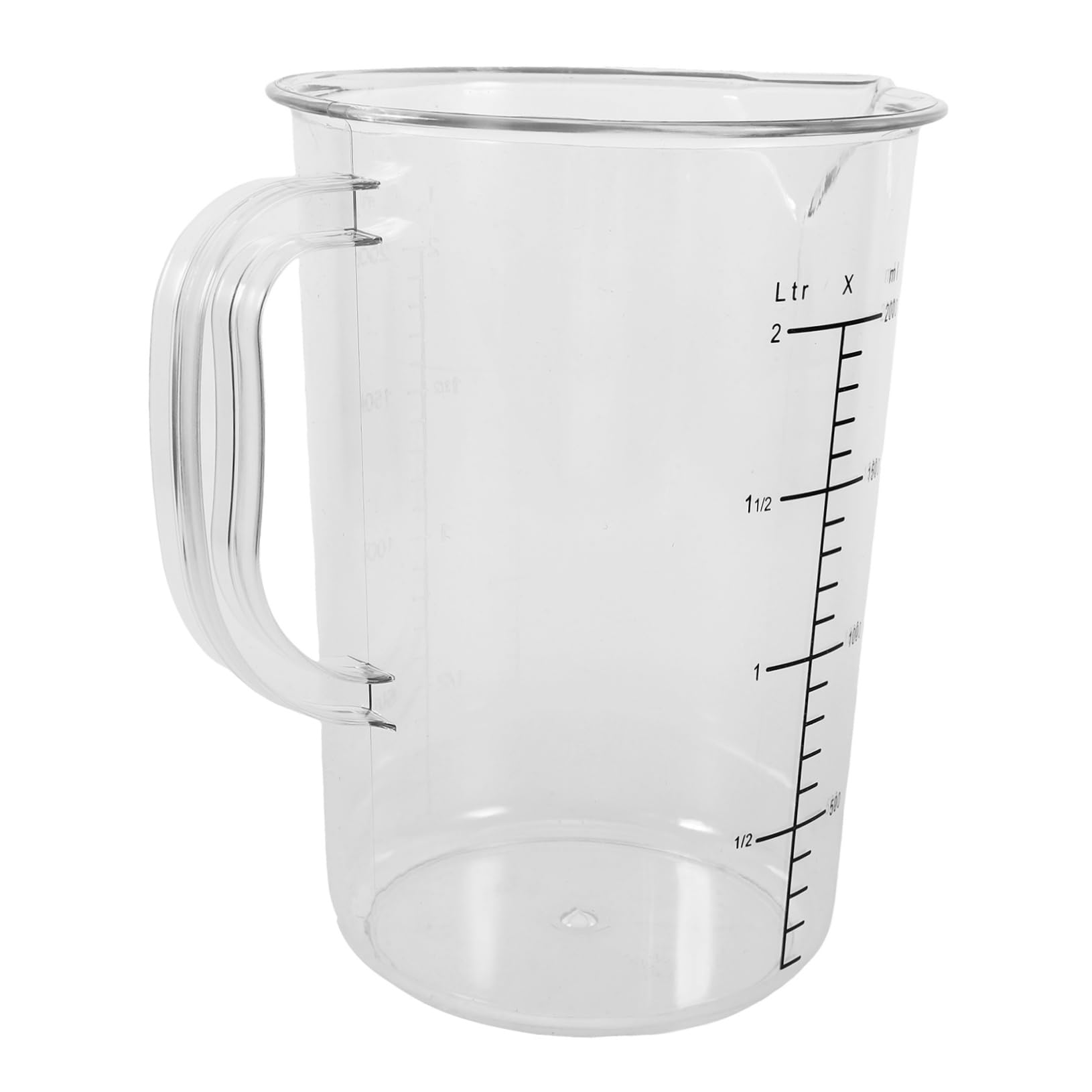 Pichet pour lait et liquides de grande taille avec poignée ergonomique