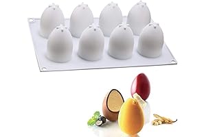 Easter Egg Silicone Mold for Baking Chocolate Easter Eggs, Mousse Cake, Jello,...