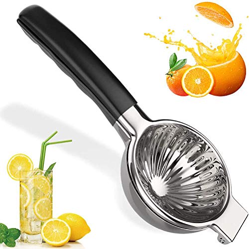 Cosyres - Exprimidor manual de frutas, exprimidor manual de limón, exprimidor de cítricos, muy resistente