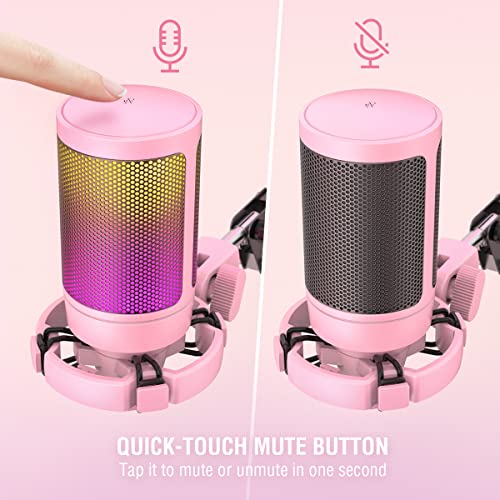 Kit Microphone USB FIFINE RGB pour Gaming et Streaming PC - Geekodrome: Boutique d'accessoires geek FIFINE Ampligame USB Microphone