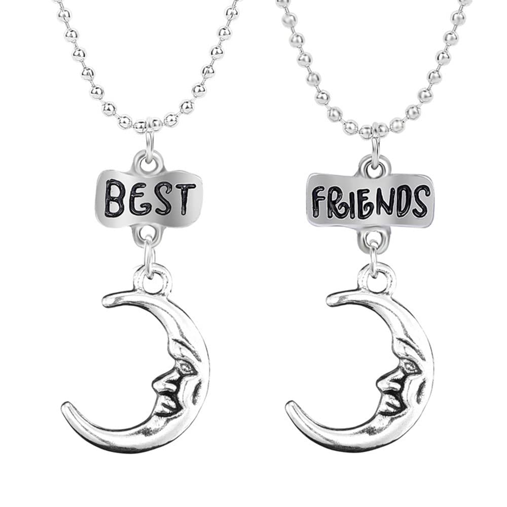 Vintage Opal Sun and Moon Planet Earrings Long Tassel Half Moon with Sun Drop Earring Necklace